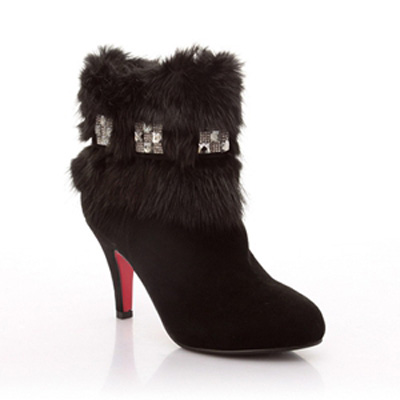 罗拉尼克秋冬毛毛短靴