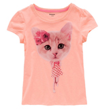 巴拉巴拉女童短袖圆领T恤