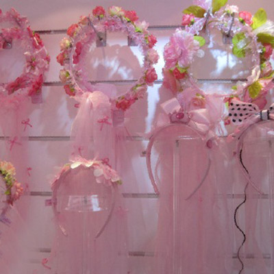 粉美儿儿童粉红配饰