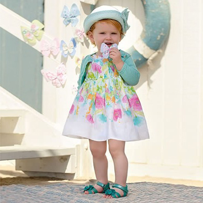 麦悠2014春夏小女童连衣裙