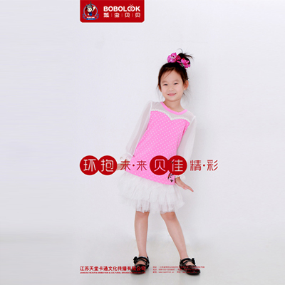 瓢虫贝贝儿童雪纺长袖T恤