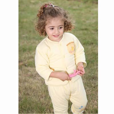 乐乐心儿秋冬女童打底衣套装