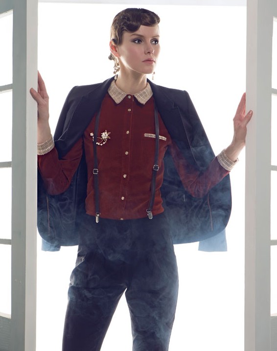 PAGE ONE黑色长袖女士小西装外套新款上市