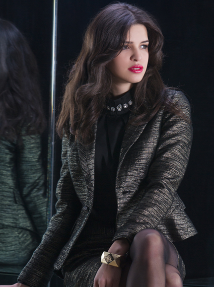 亿丽黛2013年新款丝光棉西装外套