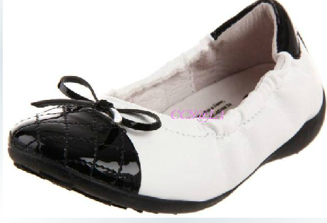 Naturino那都乐小香风蝴蝶结女童平底鞋