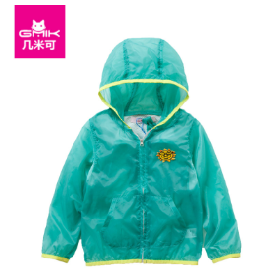 几米可男童女童防晒衣服长袖初秋超薄儿童皮肤