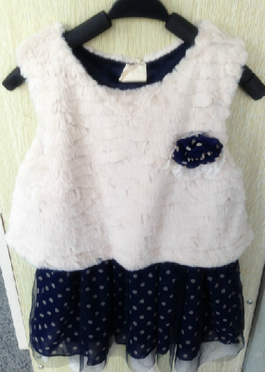 2013秋款新款 浪漫小巫网带蕾丝边公主裙