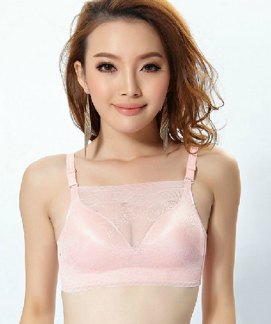 娇玲花新款蕾丝无痕 夏季抺胸内衣 透气吸汗舒适