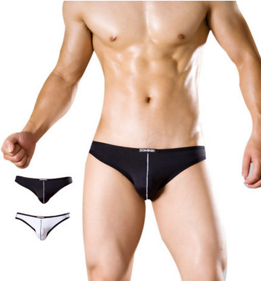 杜米尼克 男士性感内裤 超薄天丝低腰 纯色修身