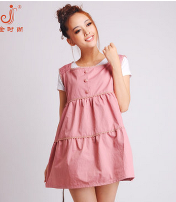 金时尚防辐射服孕妇装竹节孕妇衫(双层保险)