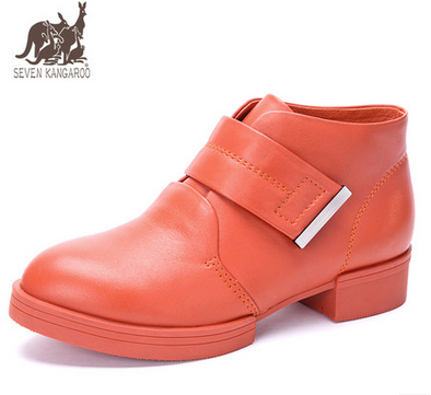 13秋冬新品真皮女靴 甜美短靴 简约时尚马丁靴