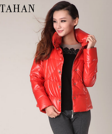 太和女装秋冬加厚保暖连帽短款羽绒服