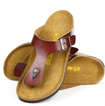 Devo软木舒适鞋2.0版人字夹脚勃肯凉拖鞋夏季男潮