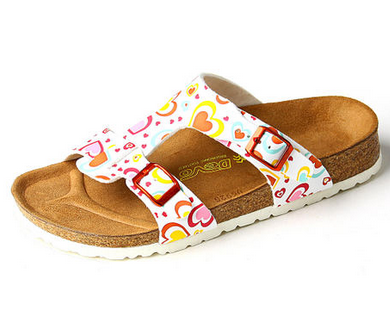  软木拖鞋沙滩鞋 平底时尚舒适防滑凉拖女