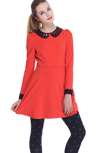 2013秋冬连衣裙碧淑黛芙新款修身长袖连身裙双色