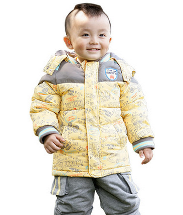 哈贝比婴儿羽绒服童装宝宝羽绒服中男童儿童男