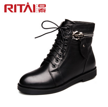 日泰 2013秋冬新款短靴女平底靴女靴马丁靴女靴子