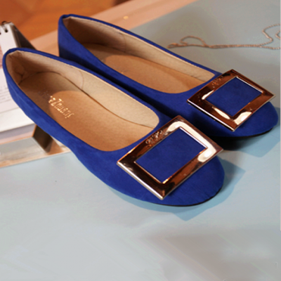 尼尼可可紫色女单鞋