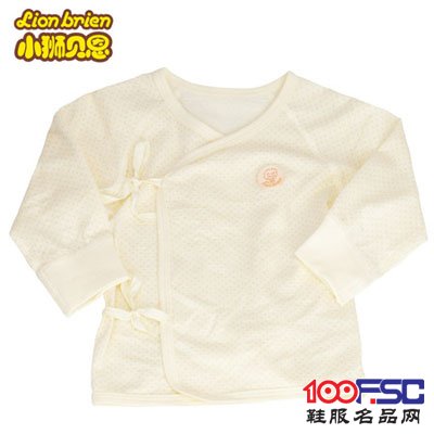 小狮贝恩婴幼儿短袍上衣棉服内衣