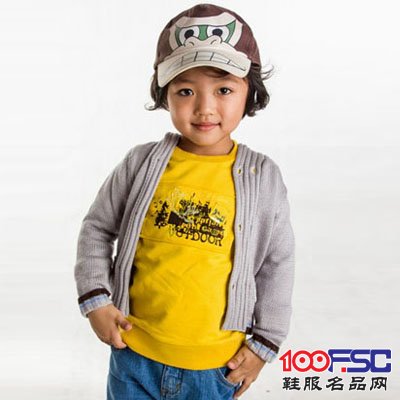 右岸宝宝休闲长袖毛衣