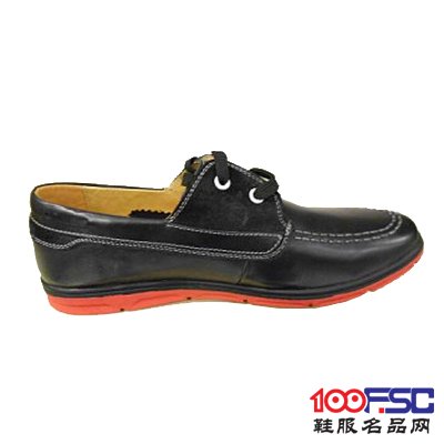 凯撒大帝2012新款真皮系带商务男鞋