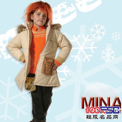 米娜女童大童冬季童装展示三