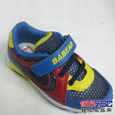 笨笨熊运动鞋镂空网鞋