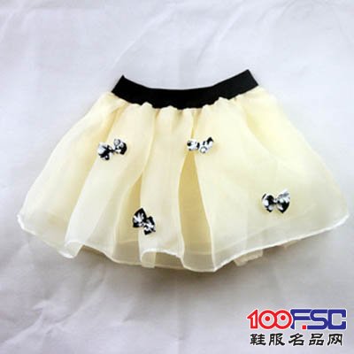 2014新款女童档半身韩版时尚公主蓬蓬裙