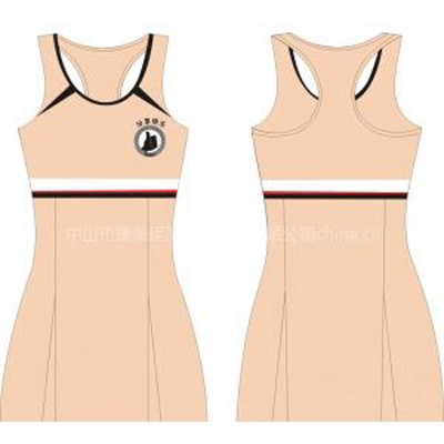 女式运动网球裙羽毛球裙运动服连衣裙套装