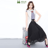 邻家女孩品牌女装雪纺长裙