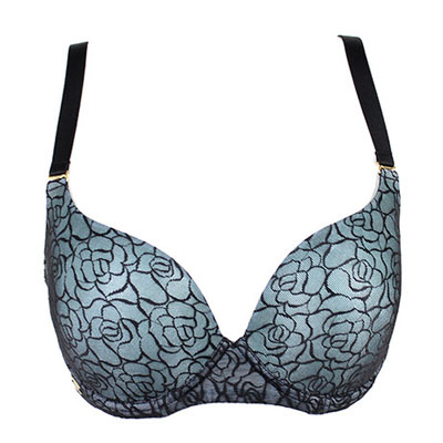 安莉芳正品上托性感女士内衣3/4薄模杯聚拢文胸