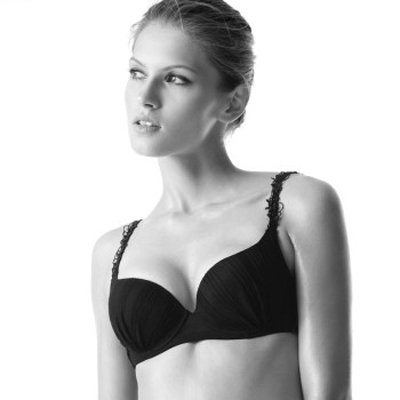 菲黛尔内衣列拉的诱惑古今系列 性感小胸3/4薄杯超聚拢文胸