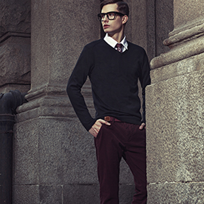 左2013秋冬装新款黑色毛衣