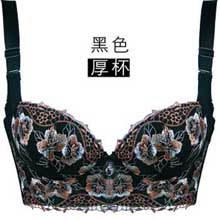 玥玲珑2014新款高贵奢华金丝刺绣玫瑰精油按摩调整型聚拢文胸