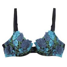 露蒂芬 绚丽蔷薇 3/4杯侧收包覆薄款文胸