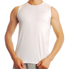 雪飞狼休闲透气舒适莫代尔无袖T恤圆领男背心