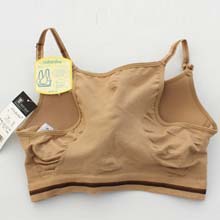 BVD专业运动文胸 日单高品质棉质女内衣无钢圈模杯背心式胸罩