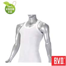 BVD内衣 进口男圆领背心基础内衣