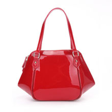 芙蕾雅优雅系列彩虹组合头层牛皮手提/单肩/斜挎真皮女包