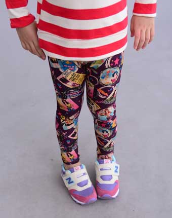 2014秋款童装 原创韩版女童打底裤 女童纯棉牛奶丝童裤