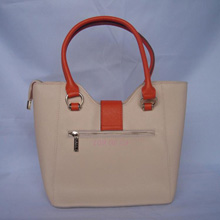 罗曼斯蒂真皮y字扣手袋手提包单肩包牛皮时尚女士包包