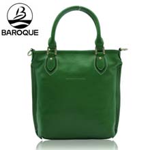 baroque真皮女包欧美女士包包2014新款潮女手提包斜跨包单肩包