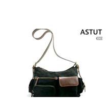 ASTUTE时尚女包复古包单肩斜跨包