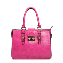 猛犸新款OL女单肩斜跨休闲包欧美时尚潮流手提女包