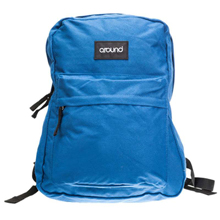 欧朗得AROUND休闲时尚运动蓝色双肩包