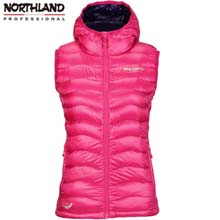 秋冬诺诗兰 双面穿女款羽绒背心羽绒马甲