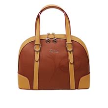 左岸皮具专柜正品2354265-2土黄色新款女士时尚手提包包