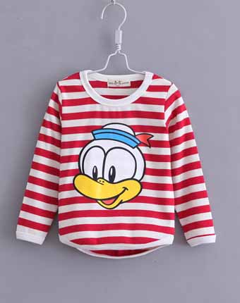 外贸品牌童装 2014新秋款韩版儿童长袖t恤 厂家直销