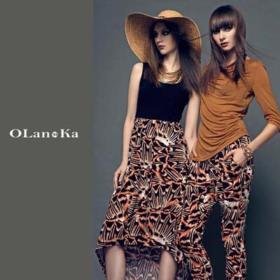 欧兰卡个性裙裤装