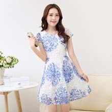 莱芙/艾迪儿2014夏装新款专柜正品序言司歌伊芙心悦渔牌连衣裙